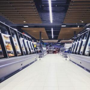 Grocery Store interior lighting